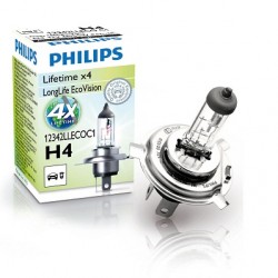 Крушка PHILIPS H4 LongLife EcoVision12V 55W * 1бр.